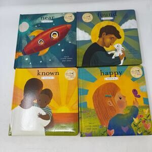 Bible Board Book Bundle of 4: Near, Found, Known, Happy